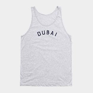 Dubai United Arab Emirates Vintage Arched Type Tank Top